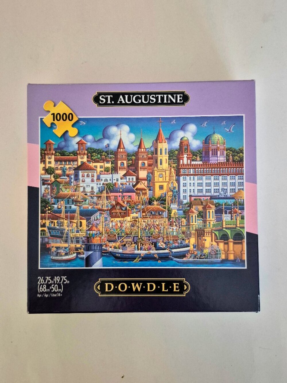 1000 Piece "St. Augustine" Jigsaw Puzzle